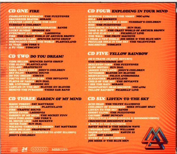 Various-The Psychedelic Rock Box-CD