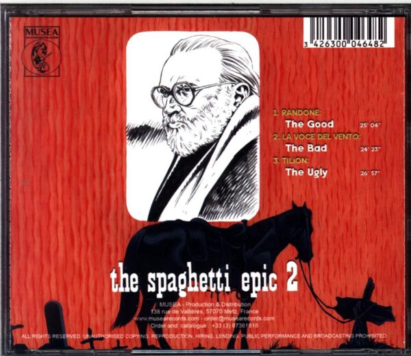 Various-The Spaghetti Epic 2 - The Good The Bad And The Ugly-CD