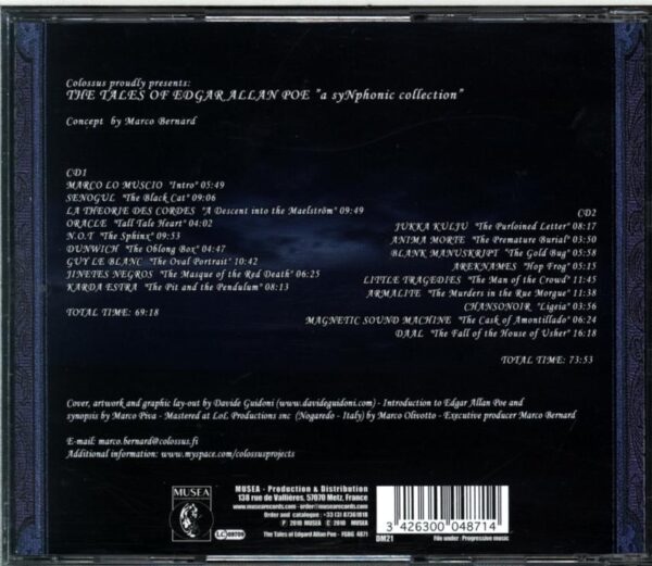 Various-The Tales Of Edgar Allan Poe (A Synphonic Collection)-CD