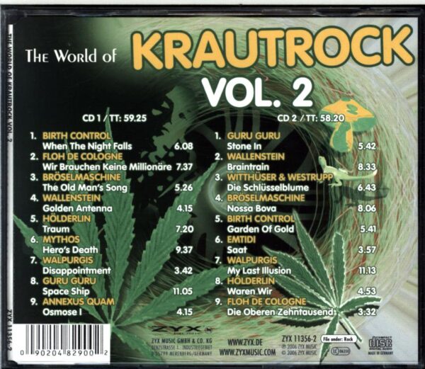 Various-The World Of Krautrock Vol. 2-CD