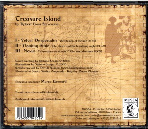Various-Treasure Island (By Robert Louis Stevenson)-CD