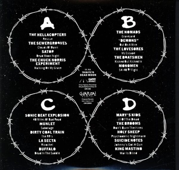 Various-Tribute To Dead Moon-10 Vinyl