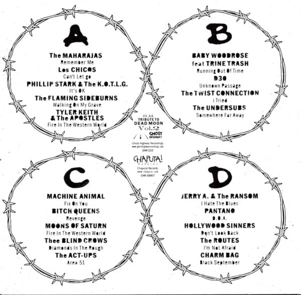 Various-Tribute To Dead Moon Vol.2-10 Vinyl