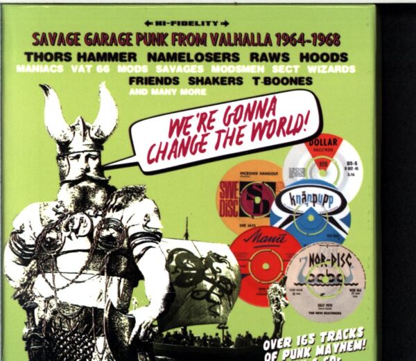 Various-We're Gonna Change The World! (Savage Garage Punk From Valhalla 1964-1968)-Box Set