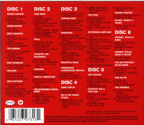 Various-Woodstock 40-CD