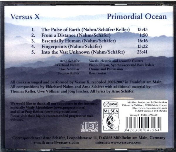 Versus X-Primordial Ocean -CD