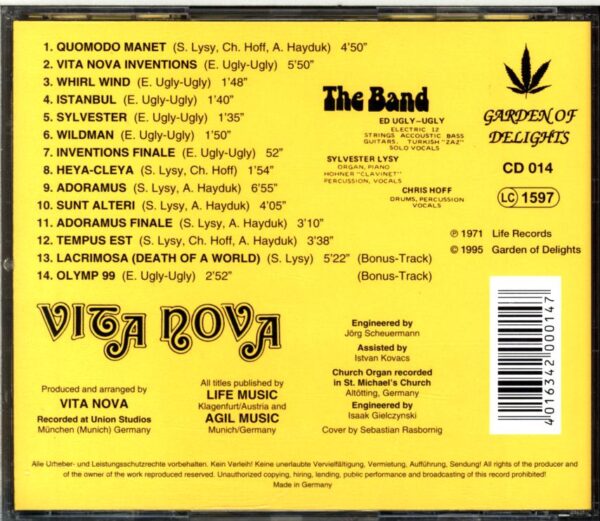 Vita Nova-Vita Nova-CD