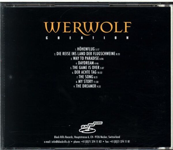 Werwolf-Creation-CD