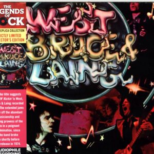 West Bruce and Laing-Live 'N' Kickin'-CD