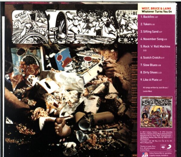 West Bruce and Laing-Whatever Turns You On-CD