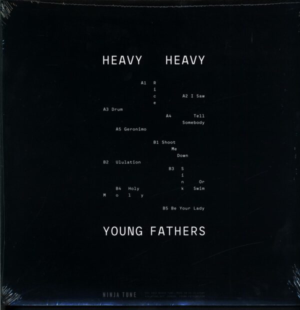 Young Fathers-Heavy Heavy red-LP Vinyl
