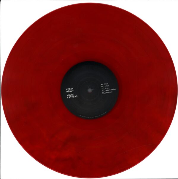 Young Fathers-Heavy Heavy red-LP Vinyl