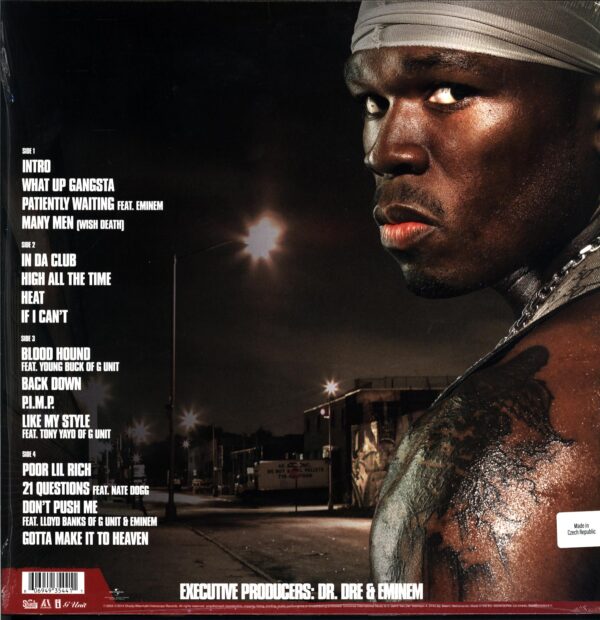 50 Cent-Get Rich Or Die Tryin' RE 2023 CZ-LP Vinyl