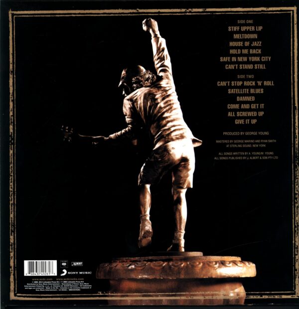ACDC-Stiff Upper Lip Reissue-LP Vinyl