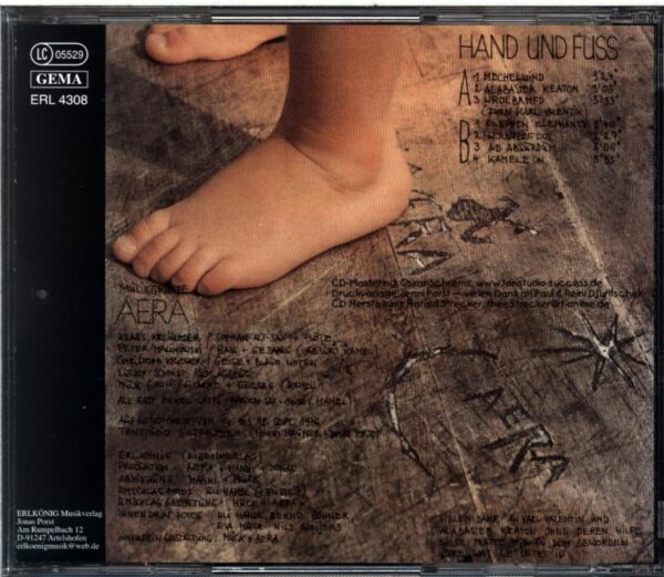 Aera-Humanum Est - Hand Und Fuß-CD