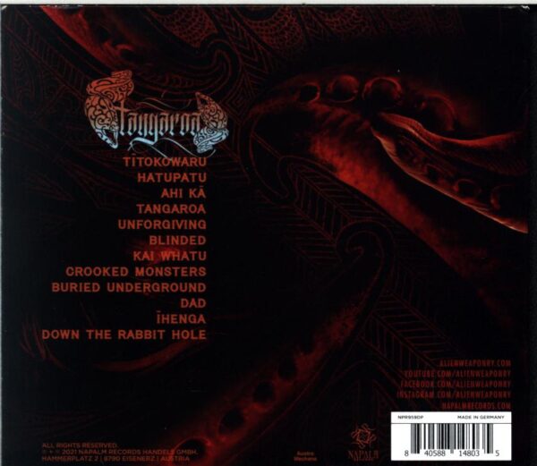 Alien Weaponry-Tangaroa-CD
