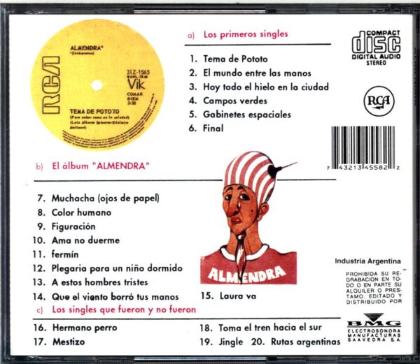 Almendra-Almendra-CD