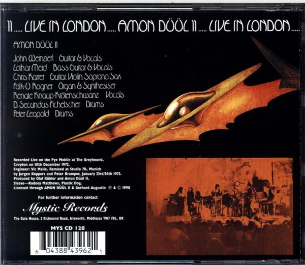 Amon Düül II-Live In London-CD