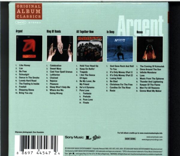 Argent-Original Album Classics-CD