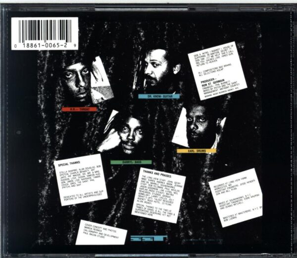 Bad Brains-I Against I-CD