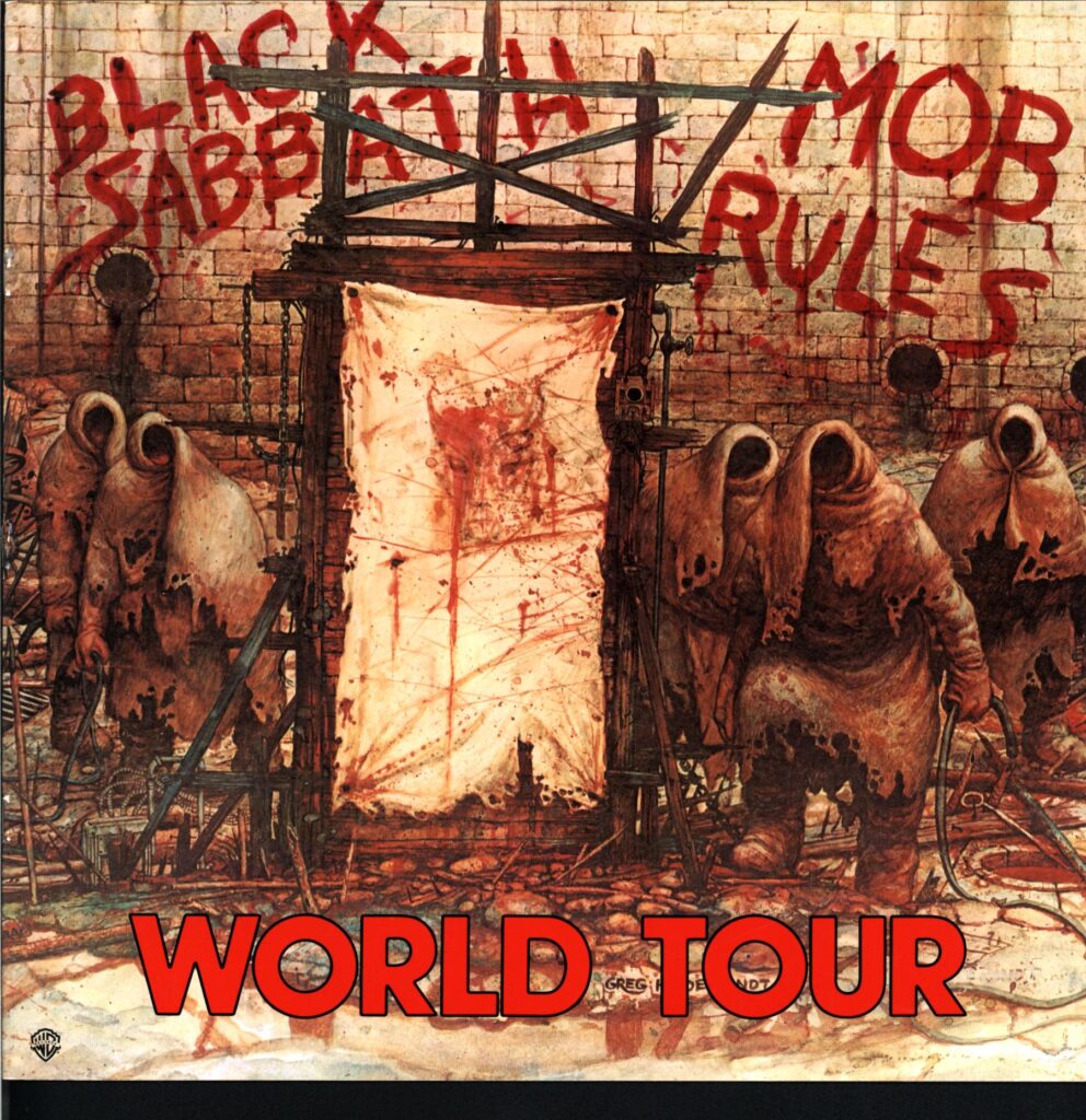 Black Sabbath - Mob Rules World Tour Program Booklet