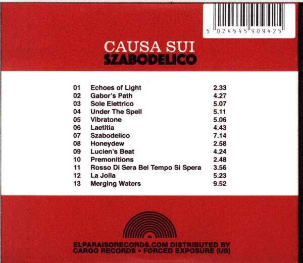 Causa Sui-Szabodelico-CD