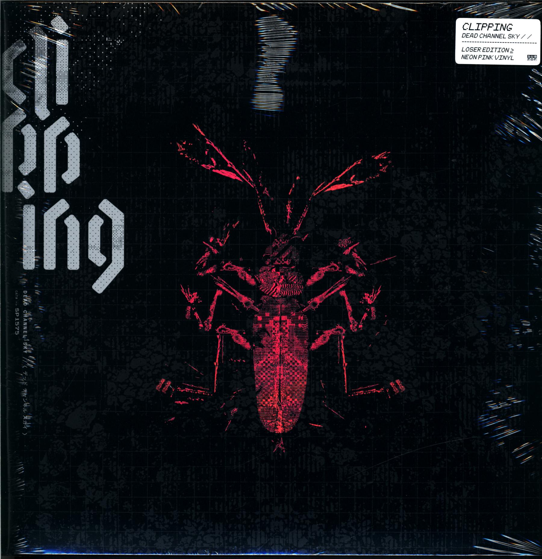 Clipping-Dead Channel Sky neon pink-LP Vinyl-1 Clipping-Dead Channel Sky neon pink-LP Vinyl