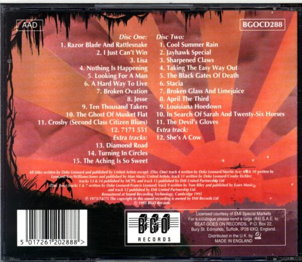 Deke Leonard-Iceberg - Kamikaze-CD