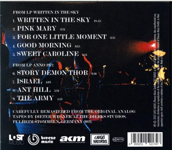 Demon Thor-Anno 1972 Written In The Sky-CD