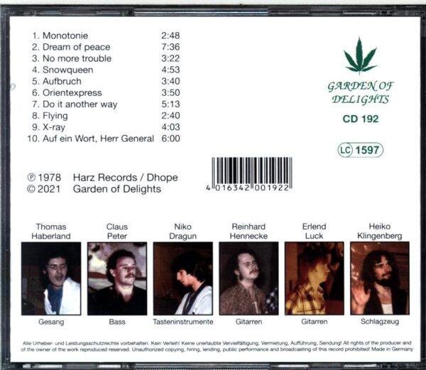 Dhope-Musical Exhibitions-CD