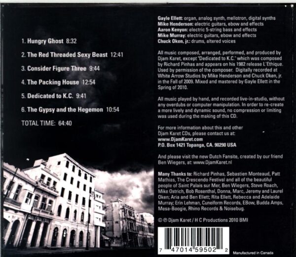 Djam Karet-The Heavy Soul Sessions-CD