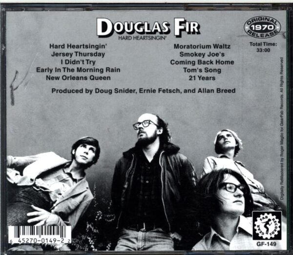 Douglas Fir-Hard Heartsingin'-CD