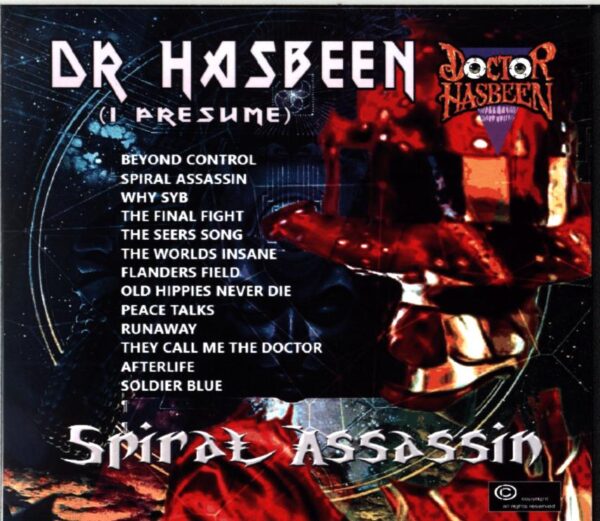 Dr. Hasbeen-Spiral Assassin-CD