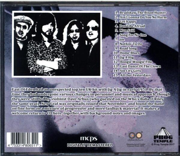 East Of Eden-New Leaf-CD