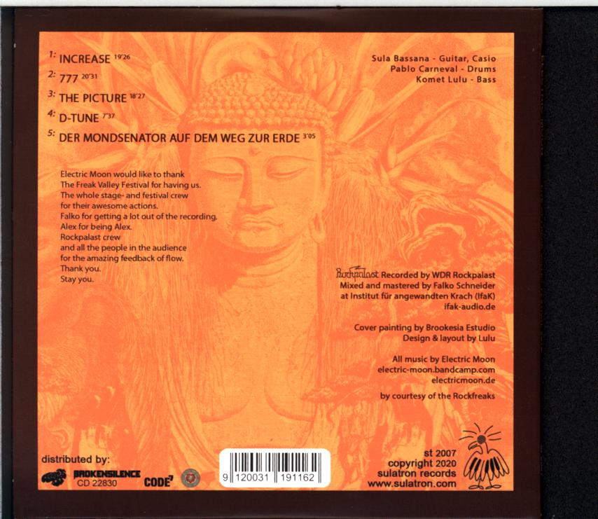 Electric Moon-Live At Freak Valley Festival 2019-CD-2 Electric Moon-Live At Freak Valley Festival 2019-CD