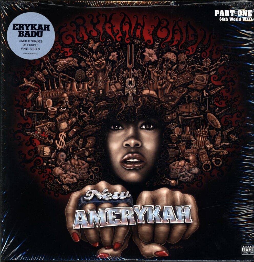 Erykah Badu-New Amerykah Part One (4th World War) purple RE 2023-LP Vinyl