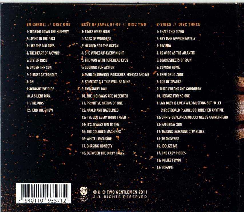 FAVEZ-En Garde!-CD-2 FAVEZ-En Garde!-CD