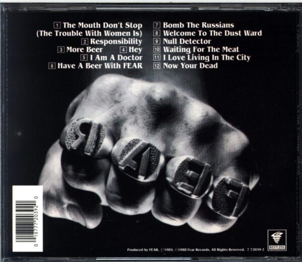 Fear-More Beer-CD