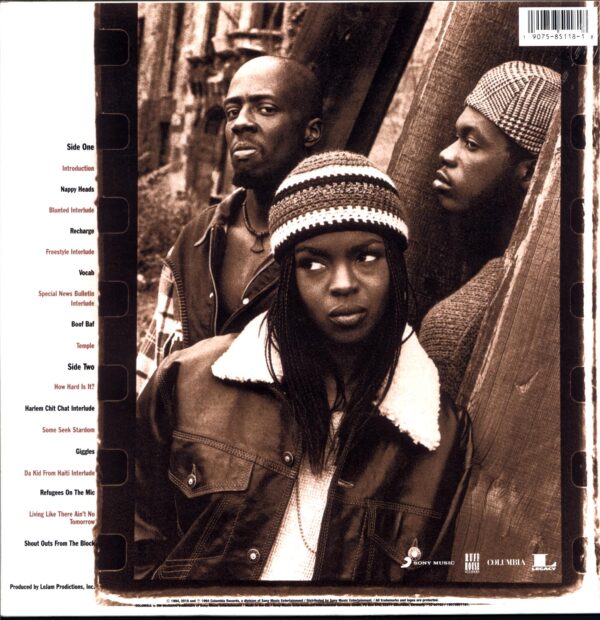 Fugees-Blunted On Reality-LP Vinyl 2025