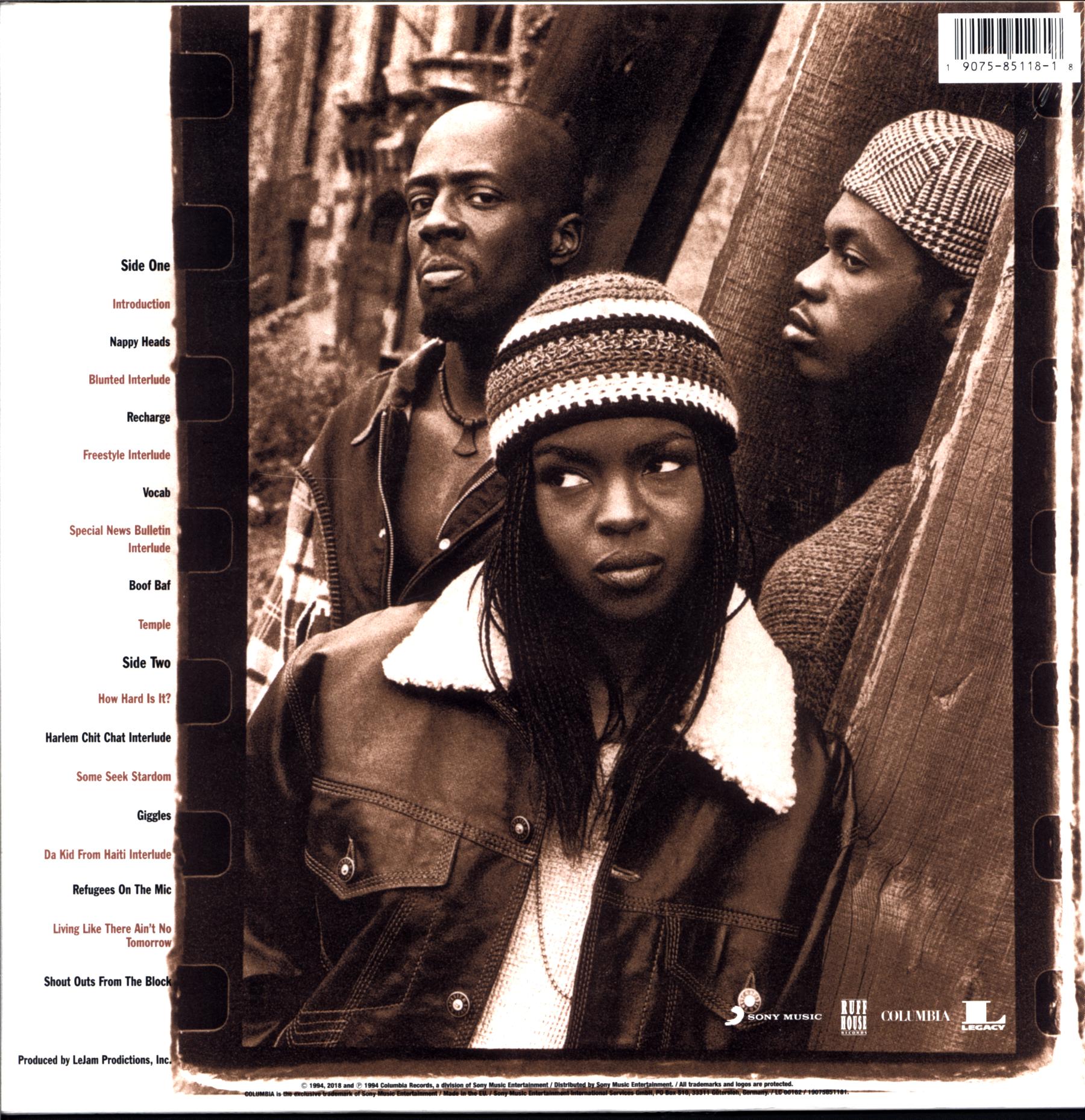 Fugees-Blunted On Reality-LP Vinyl 2025-2 Fugees-Blunted On Reality-LP Vinyl 2025
