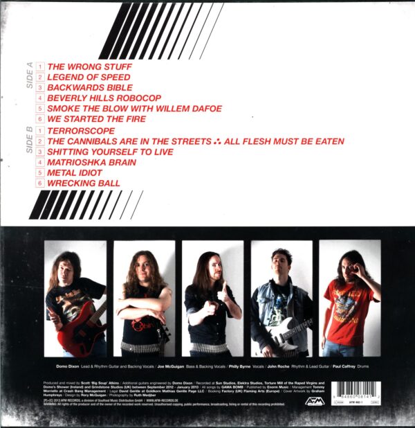 Gama Bomb-The Terror Tapes-LP Vinyl
