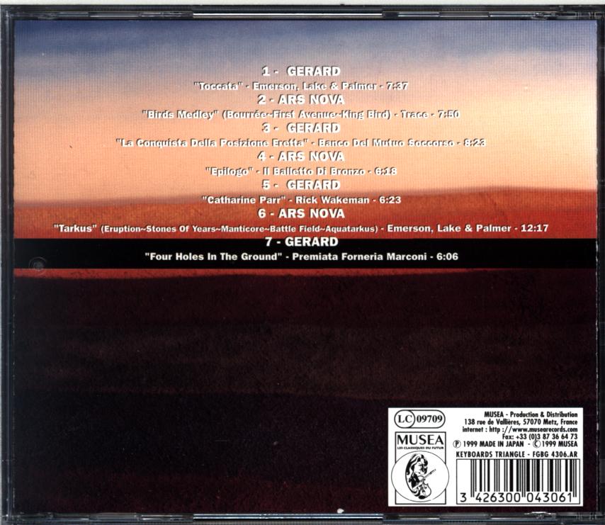 Gerard-Keyboards Triangle-CD-2 Gerard-Keyboards Triangle-CD