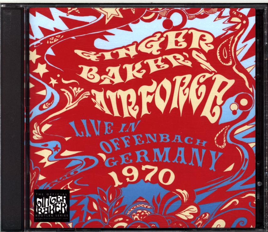 Ginger Baker's Air Force-Live In The Stadthalle Offenbach Germany 1970-CD-1 Ginger Baker's Air Force-Live In The Stadthalle Offenbach Germany 1970-CD