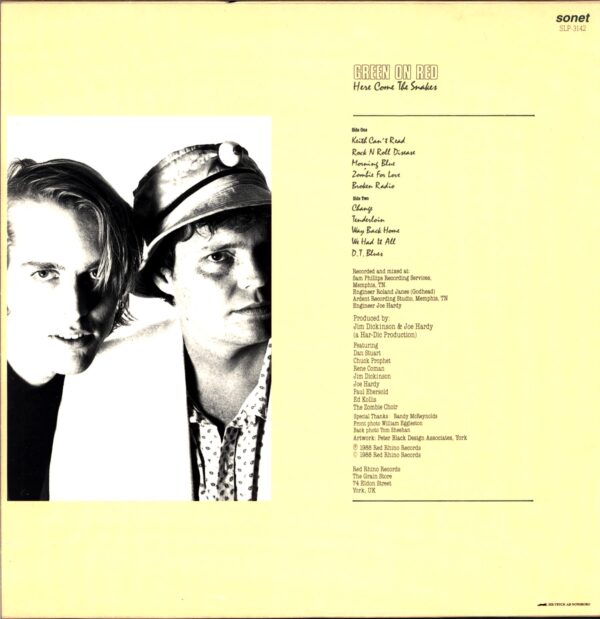 Green On Red-Here Come The Snakes-LP Vinyl