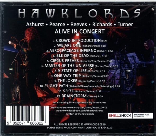 Hawklords-Alive In Concert-CD