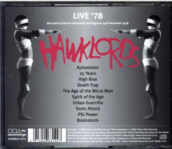 Hawklords-Live '78-CD