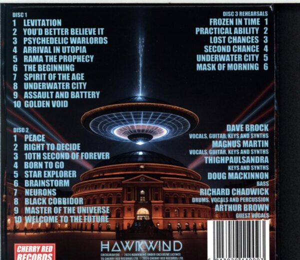 Hawkwind-Live At The Royal Albert Hall-CD