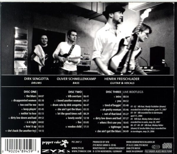 Henrik Freischlader Band-Live-CD