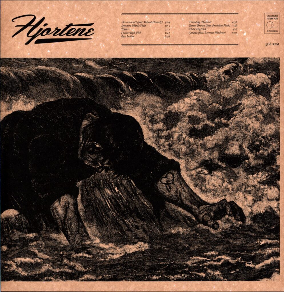 Hjortene-Hjortene black-LP Vinyl