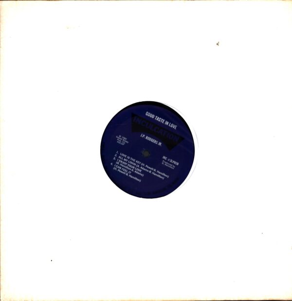 J.P. Rodgers Jr.-Good Taste In Love-LP Vinyl